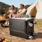 Vevor Insulated Food Pan Carrier Front Load Catering Box w/ Wheels 127 Qt Black BW-120 - alternate 5