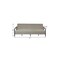 Homeroots 79" Gray Fabric Convertible Futon Steel Sleeper Reclining Sofa 719577 - alternate 5