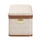 Baxton Studio Brenner Modern Transitional Beige Faux Shagreen Storage Trunk 253-14071-ZORO - alternate 7