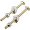 Prosource Bolt Set, Steel, Brass, For Use to Attach Toilet to Flange PMB-229 - alternate 1