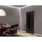 Vdomdoors Aluminum Door Iron 1655 Black Entry Steel Metal Classic Painted 36 x 80 (36 x 80)-Right Inswing IRON1655EXD-BLK-W36xH80-RH-I - alternate 3