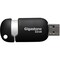 Gigastone 32GB Classic USB 2.0 Flash Drive - 32 GB - USB 2.0 - White, Black - 5 Year Warranty GS-Z32GCNBL-R - alternate 1