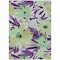 Homeroots 3' X 5' Purple And Lavender Floral Washable Indoor Outdoor Area Rug 610992 - alternate 8