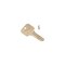 Schlage SC4 Security Bow Blank Key Gold 1145A-HNNS - alternate 2