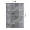 World Rug Gallery Contemporary Arch Knot Design Area Rug 5 ft x 7 ft Gray WR33GRAY5X7 - alternate 8