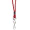 C-Line Products 1/8" x 36" Classic Round with Red Nylon Swivel Hook Neck Lanyard, 1/EA, 24EA/PK, 20PK/CT 89314-PK - alternate 3