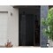 Vdomdoors Steel Door Deux 6078 Black Enamel Sidelight and Transom Window Sidelite Entry Door Painted W36+14xH DEUX6078EXD-BLK-W36+14 x H80+16-RH-I - alternate 4