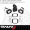 Trailfx LED Driving-Fog Light, 4 Clear High Intensity LED 5 Watt Bulbs 2X2FMF2 - alternate 6
