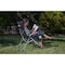 Picnic Time Family Of Brands San Francisco 49ers - Outdoor Rocking Camp Chair, (Black) 805-01-175-274-2 - alternate 2