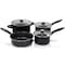Gibson Home Newton 7 Piece Carbon Steel Cookware Set in Black 127752.07 - alternate 6