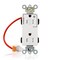 Leviton PlugsandReceptacles, 15A, 125VAC, Wht, Nylon MT162-1CW - alternate 1