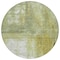 Homeroots 8' Sage Ivory And Brown Round Abstract Washable Indoor Outdoor Area Rug 603625 - alternate 6