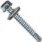 Hillman Self- Drilling Screws 1/4 Sizes X 1 1/2 in L Hex Hex Washer Head Zinc-Plated 561056 - alternate 2