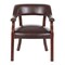 Office Star Collection: Traditional Traditional Guest Chair, Ox Blood Seat, Ox Blood Back, 24 1/2" W 24-1/2" L TV230-JT4 - alternate 1