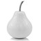 Homeroots White Jumbo Pear Shaped Aluminum Accent Home Decor 383754 - alternate 2
