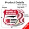 Signmission Alligator Warning Shield Sign Beware Of, 6 inch X 6 inch, Vinyl Decal, 5PK SHI-D-5PACK-6-358 - alternate 5