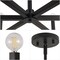Jonathan Y Darcy 35" 6-Light Grand Modern Industrial Adjustable Geometric Architectural Square-Arm Candle-Style JYL9561B - alternate 7