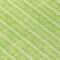 Homeroots 8' Lime Green And Ivory Round Striped Washable Indoor Outdoor Area Rug 595879 - alternate 3