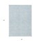 Homeroots 8' X 10' Sky Blue And Ivory Floral Washable Indoor Outdoor Area Rug 594662 - alternate 5