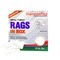 Supremeplus Recycled White Knit T-Shirt Cleaning Rags, 10 lbs. Compressed Box SP-7620 - alternate 1