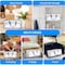 Simple Deluxe Extra-Large Moving Bags with Carrying Handles and Durable Zippers, Fold Flat, White, 4PK HKBAGXMOVING23WHTX4 - alternate 5