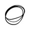 Caterpillar SEAL, OEM 8M6538 - alternate 1