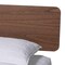 Baxton Studio Alyssa Japandi Walnut Brown Wood Queen Size Platform Bed 252-13951-ZORO - alternate 3