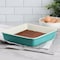 Martha Stewart Everyday Color Bake 9 Inch Nonstick Steel Square Cake Pan in Turquoise 139884.01 - alternate 6