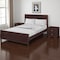 Homeroots Three Piece Oak Solid Wood Bedroom Set 523714 - alternate 6