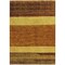 Homeroots 10' X 14' Terra Cotta Gold And Brown Abstract Washable Indoor Outdoor Area Rug 615307 - alternate 5