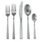 Megachef Cravat 20 Piece Flatware Utensil Set, Stainless Steel Service for 4 in Matte Silver MCFW-CRAVAT-MATTESILVER - alternate 4
