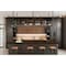 Ackland Hevea Prestained Truffle 6 ft. x 25 in. x 1.5 in. Eased Edge Butcher Block Countertop AKFBBHEVTRUF-6FX25X1.5-PS - alternate 5