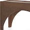 Homeroots 55" Brown Wood Console Table 605660 - alternate 4