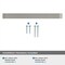 Amerock Premise 6-5/16 inch (160mm) Center-to-Center Satin Nickel Cabinet Pull, 10PK 10VMP36846G10 - alternate 2