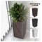 Leisuremod Papyrus Rectangular Fiberglass & MgO Clay Planter Box with Cover, Weather-Resistant PP29BR - alternate 7
