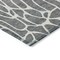 Homeroots 5' X 8' Gray And Ivory Geometric Washable Indoor Outdoor Area Rug 599287 - alternate 4