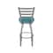 Holland Bar Stool Co 410 Jackie Stainless Steel 36in Swivel Bar Stool with Graph Tidal Seat 41036SS022 - alternate 4