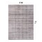 World Rug Gallery Bohemian Stripe Lines Washable Non Slip Area Rug 5 ft x 7 ft Brown WR68BROWN5X7 - alternate 7