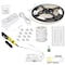 Task Lighting 16 Ft. 225 Lumens/Ft. 12V Std Output Quattro Wireless Controller Tape Light Kit, Soft. Wht 3000K L-VK1Z1A-16-30 - alternate 1