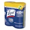 Lysol Disinfecting Wipes, Canister, Lemon and Lime Blossom, White, 2 PK 19200-80296 - alternate 6