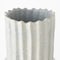Homeroots 23" Gray Abstract Cylinder Ceramic Table Vase 397584 - alternate 5