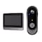 Wrightmaster Wired Plug-in Doorbell Camera with Chime, Night Vision, Audio Recording, IP66, Black ZR-X8 - alternate 1