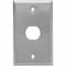 Eaton Tripp Lite Series 1-Port Single Gang Faceplate, Stainless Steel, Industrial Grade, IP44, TAA N206-FP01-IND - alternate 4