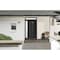 Vdomdoors Front Exterior Prehung Metal-Plastic Door Frosted Glass / MANUX 8112 Matte Black / Office Commercia MANUX8112EXD-BLK-W32+14xH80+16-RH-I - alternate 3