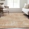 Homeroots 8' X 10' Coral And Salmon Abstract Washable Indoor Outdoor Area Rug 588777 - alternate 5