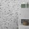 Msi Carrara Classique 12 In. X 12.81 In. Honed Marble Mesh-Mounted Mosaic Tile, 10PK ZOR-MD-0481 - alternate 3