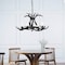 Jonathan Y Eldora 26" 4-Light Rustic Farmhouse Adjustable Resin Antler LED Chandelier, Black JYL6301D - alternate 7