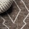 Jonathan Y Carwa Tribal Diamond Trellis Brown/Beige 2 ft. x 8 ft. Indoor/Outdoor Runner Rug SMB128B-28 - alternate 5