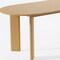 Homeroots 66" Natural Solid Wood Oval Dining Table 712221 - alternate 5