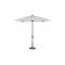 Treasure Garden 7.5 ft Square Patio Umbella, aluminum, fiberglass ribs, outdoor, port Mercury Stripe UM847SQ-00 7960 port Mercury Stripe - alternate 1